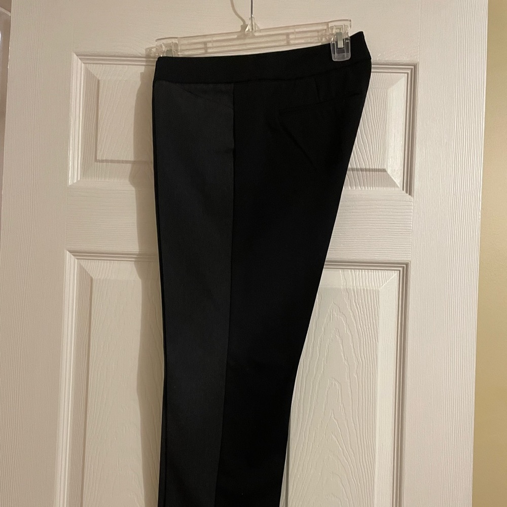 Like new two-tone Crosby straight leg pants- size 6 - Picture 7 of 8